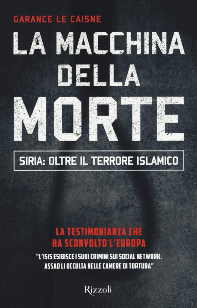 La copertina del libro: "La macchina della morte".
