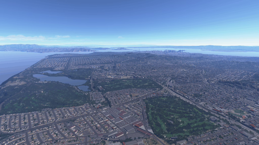 Porzione geografica ricostruita mediante one World Terrain.