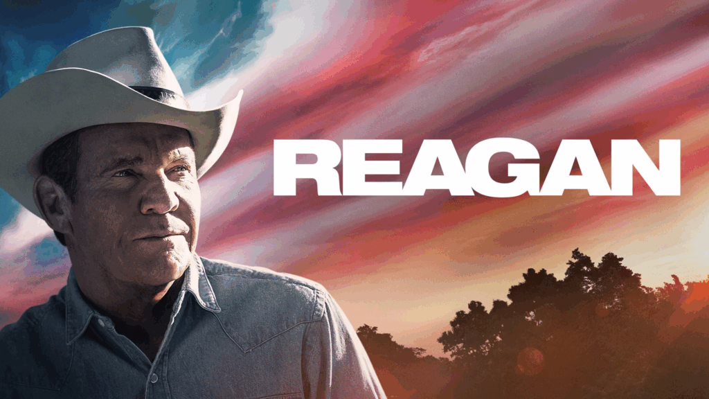 La locandina del film "Reagan".