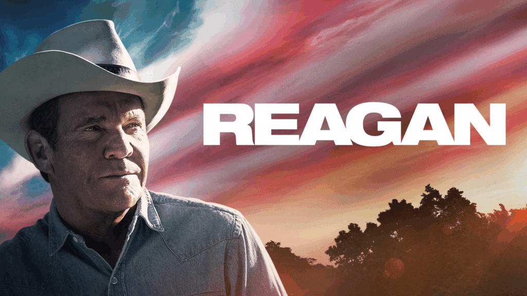 La locandina del film "Reagan".
