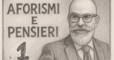 Aforismi e pensieri - Numero 1