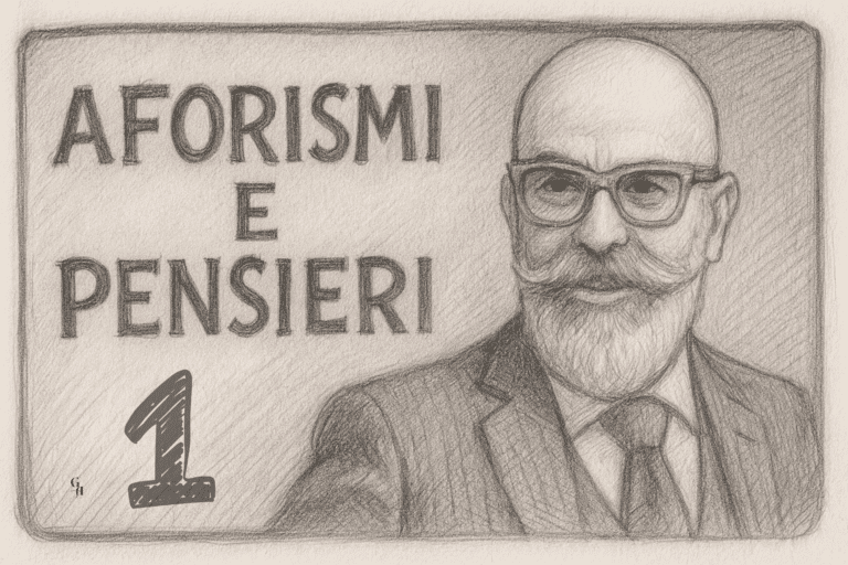 Aforismi e pensieri - Numero 1