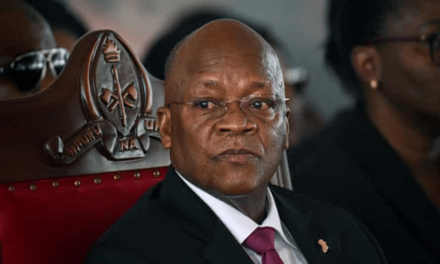 L'ex presidente della Tanzania, John Magufuli.
