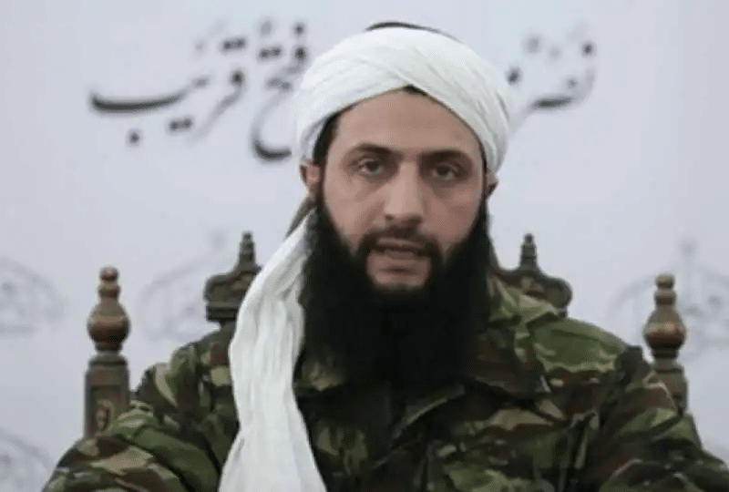 Foto di Abu Muhammad al-Jolani quando era a capo di al-Nusra.