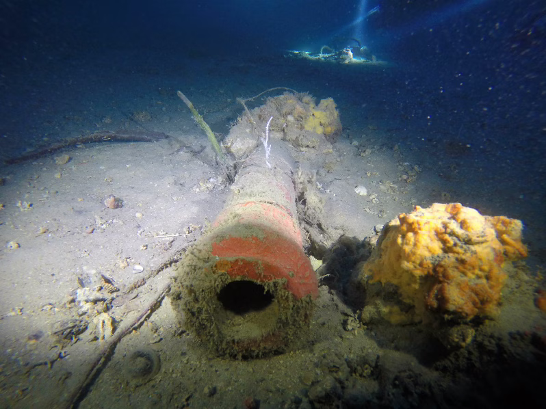 Cannoncino della scialuppa (foto: STAS Liguria).