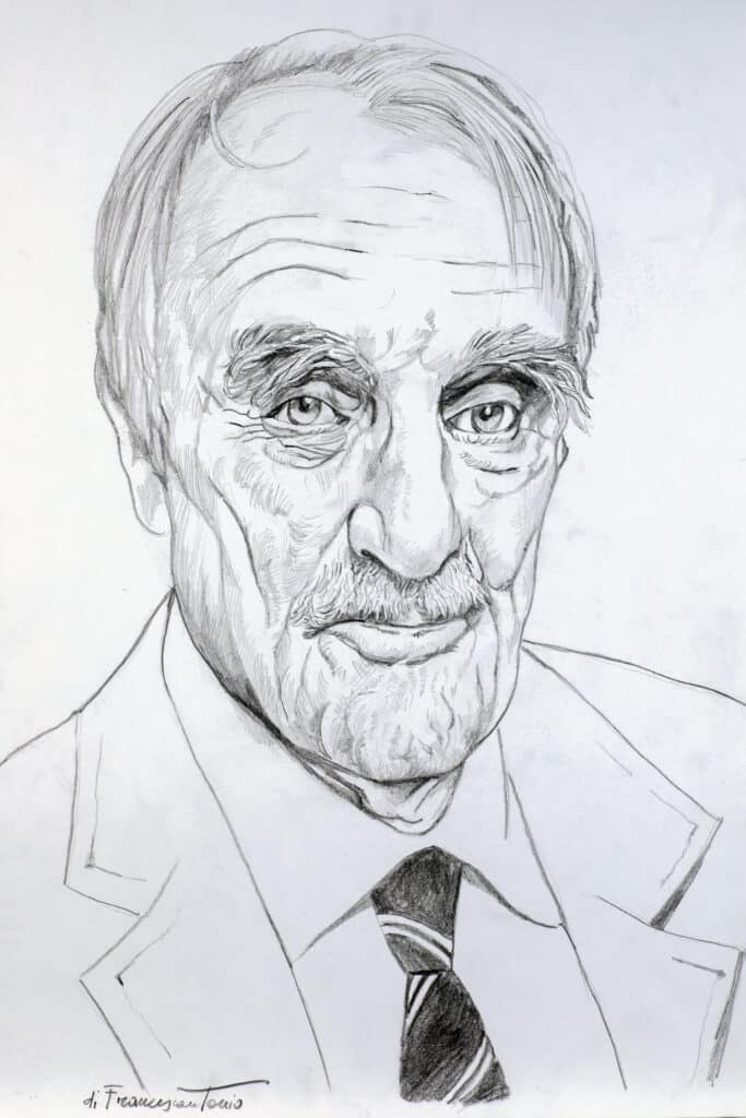 Un ritratto di Jean Raspail.