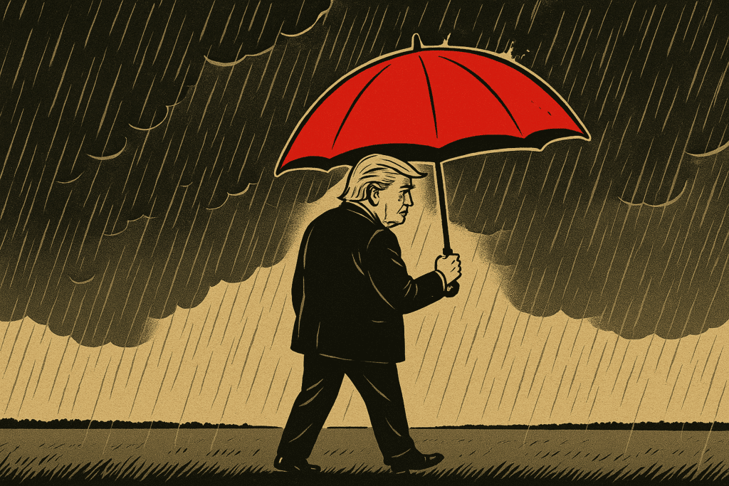 La solitudine di Trump nel perseguire la sua linea politica isolazionista.