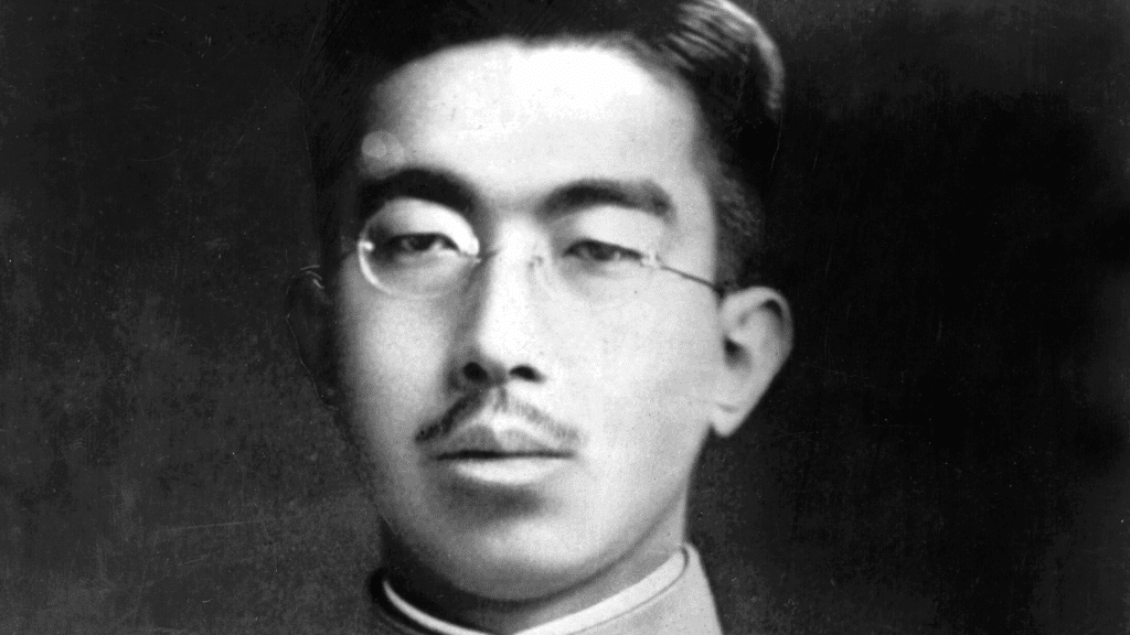 L'imperatore giapponese Hirohito.