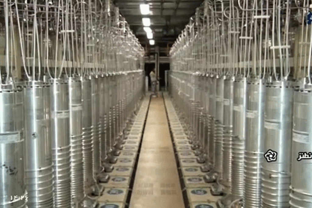 Centrifughe iraniane pe rl'arricchimento dell'uranio, probabilmente in grado di sviluppare materiale per produrre armi nucleari.