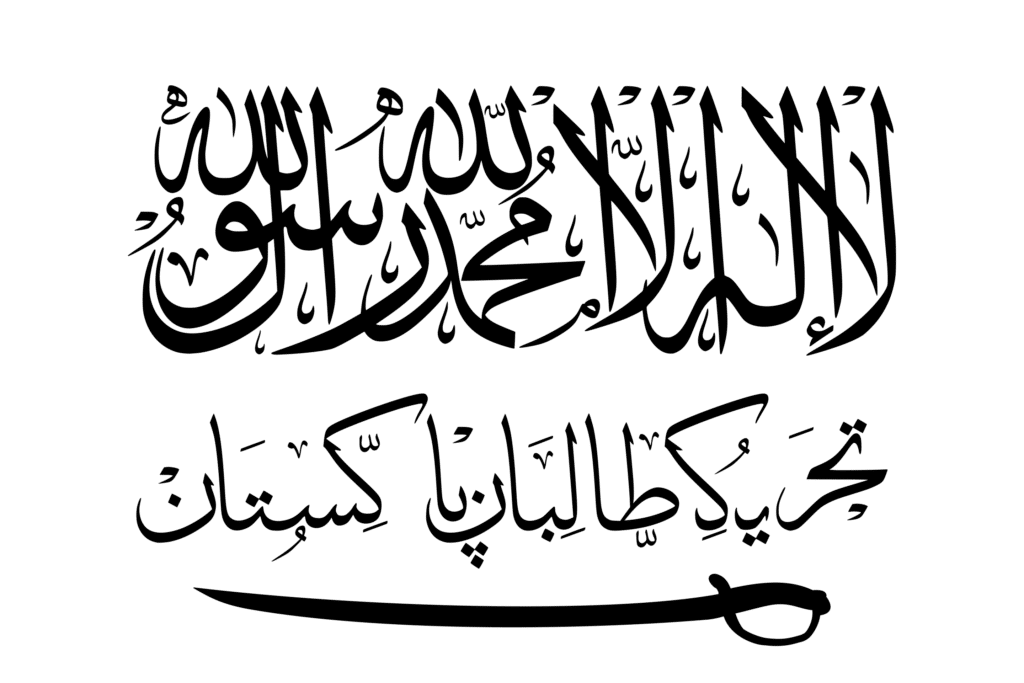 La bandiera del TTP.