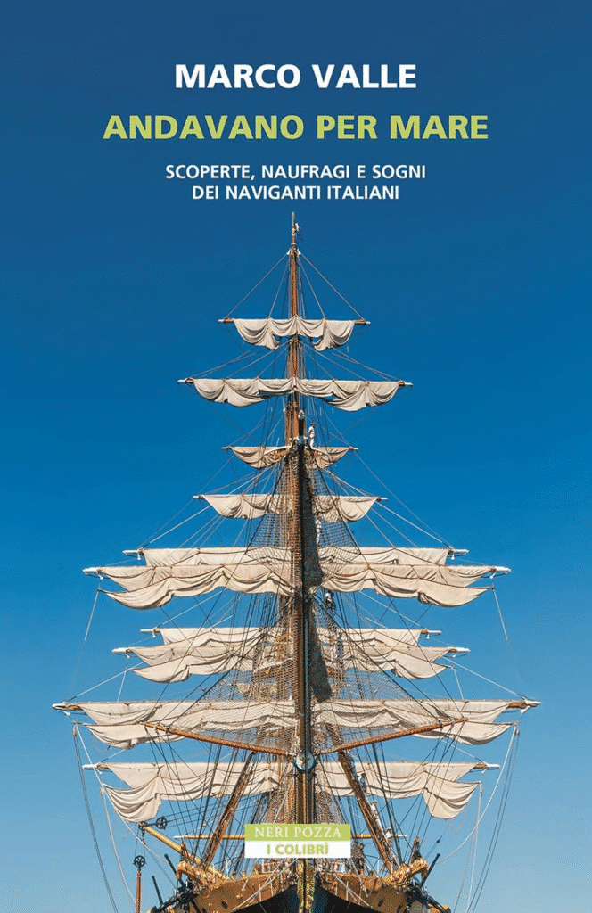 "Andavamo per mare": la copertina del libro di Marco Valle.