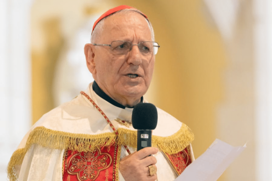 Il cardinale Louis Raphael Sako, patriarca caldeo di Baghdad.