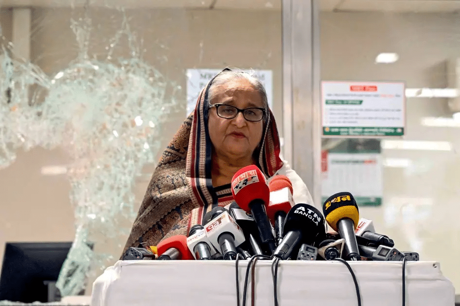 Sheikh Hasina comunica di aver rassegnato le proprie dimissioni da Primo Ministro.