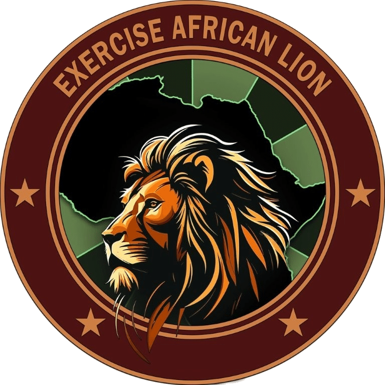 Il logo dell'esercitazione "African Lion"