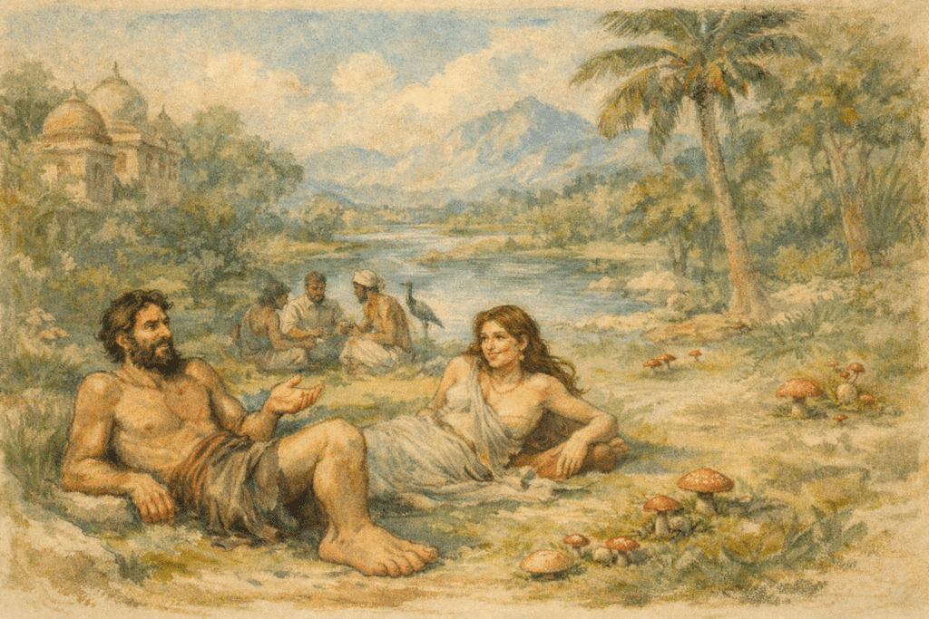 Sciapodi: rappresentazione artistica.