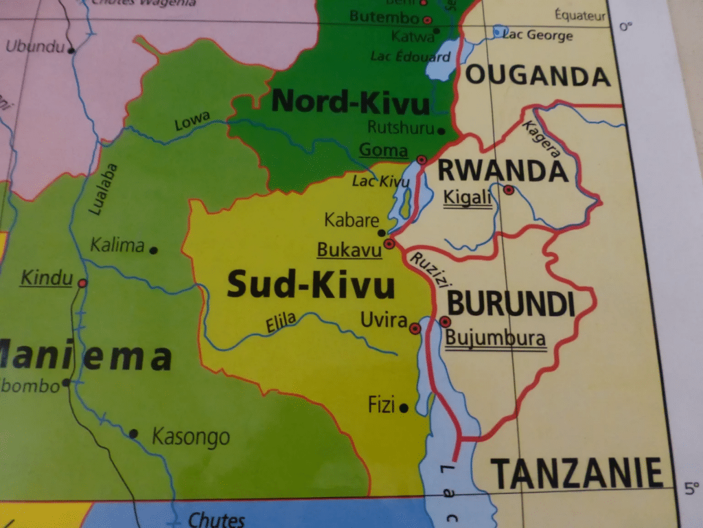 La mappa delle zone interessate dagli scontri.