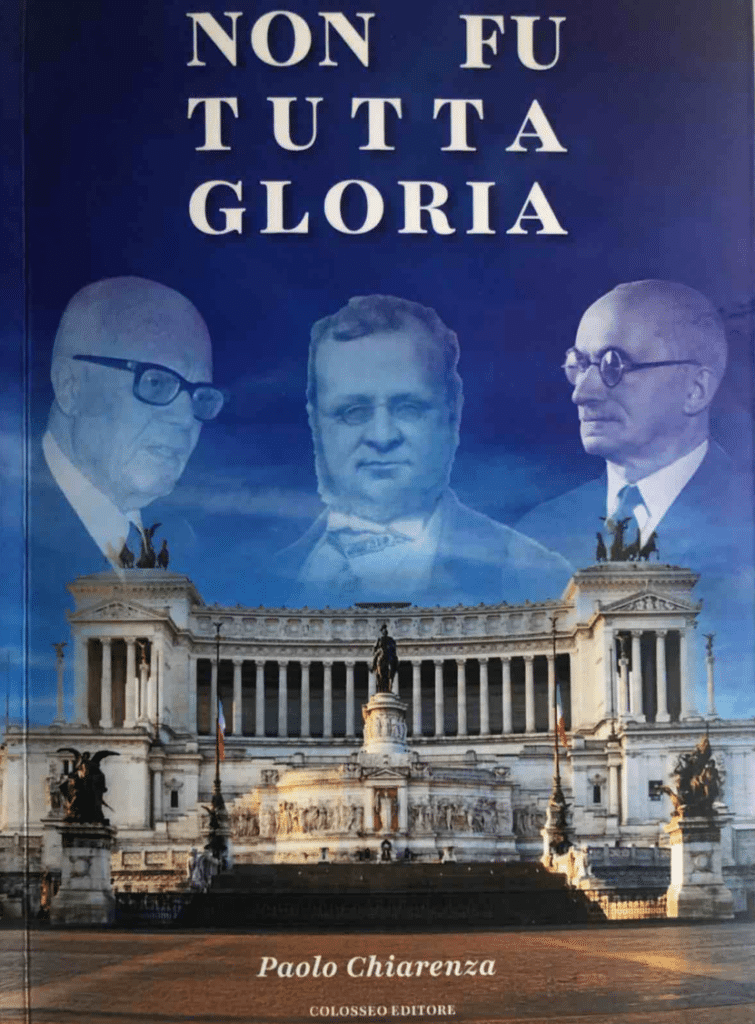 "Non fu tutta gloria": la copertina del libro.