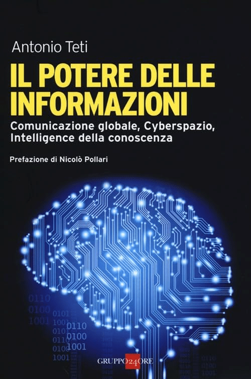 "Il potere delle informazioni" - la copertina del libro di Antonio Teti.