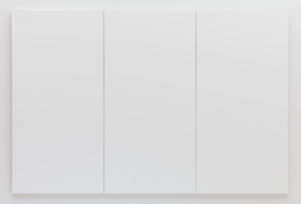Robert Rauschenberg: White Paintings (three panels), 1951.