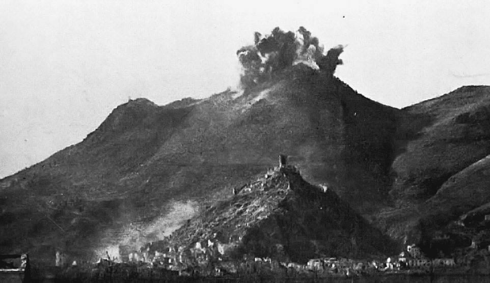 Bombardamento dell’Abbazia di Montecassino.