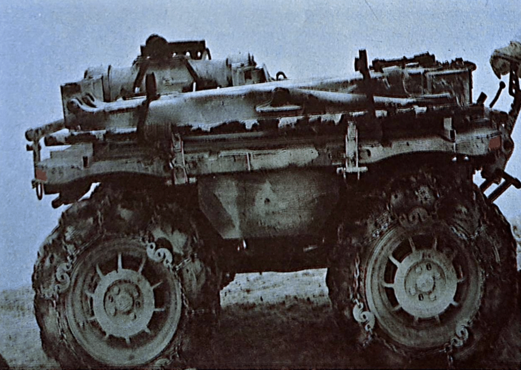 Un veicolo MULE in uso con le truppe di montagna. Tali veicoli multiuso sono di grandissima utilità per il trasporto di munizioni e materiali a posti montani isolati.