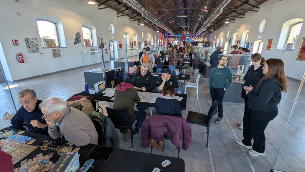 StoriCon 2026, le varie sessioni di gioco in corso.