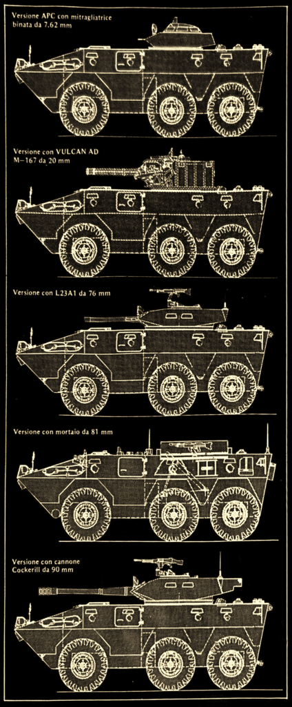 V300, i possibili allestimenti.