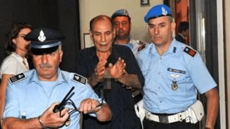 L'arresto di Domenico Gangemi.