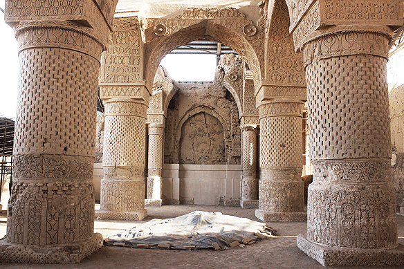 I resti della moschea di Balkh.
