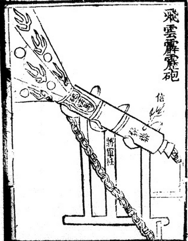 Proto-cannone del XIV secolo della dinastia Ming.