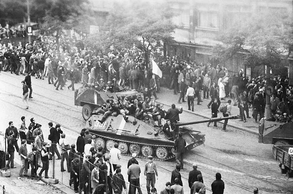 L'invasione della Cecoslovacchia (20 - 21 agosto 1968).