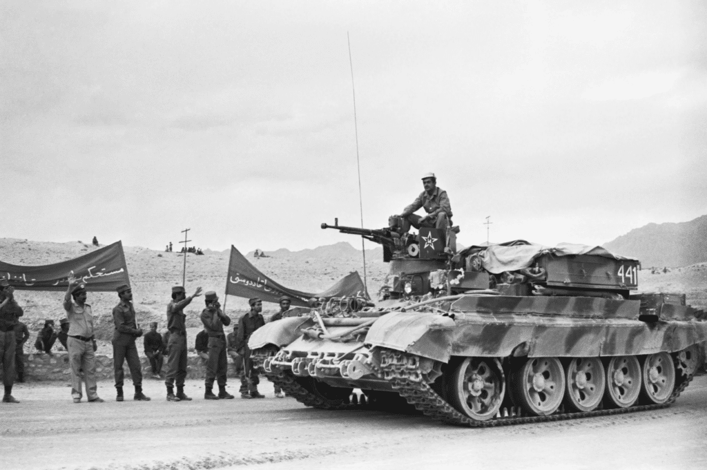 L'invasione dell'Afghanistan da parte dell'Armata Rossa (dicembre 1979).