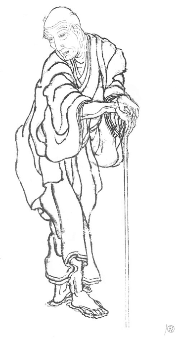 Autoritratto di Hokusai