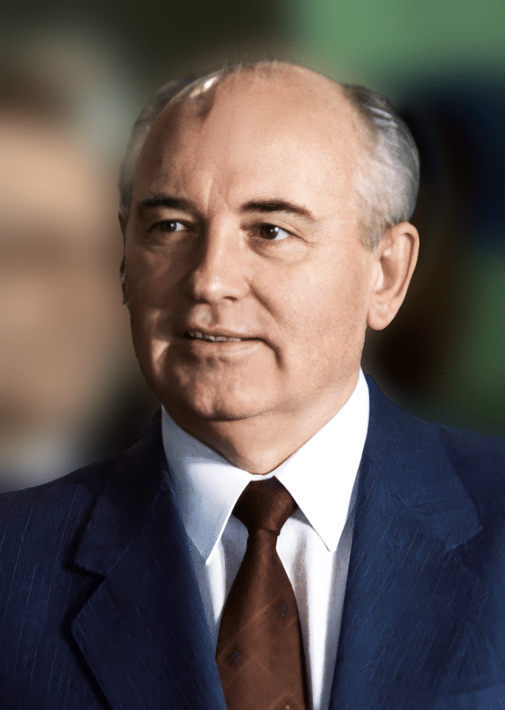 Mikhail Gorbaciov in una foto del 1989.