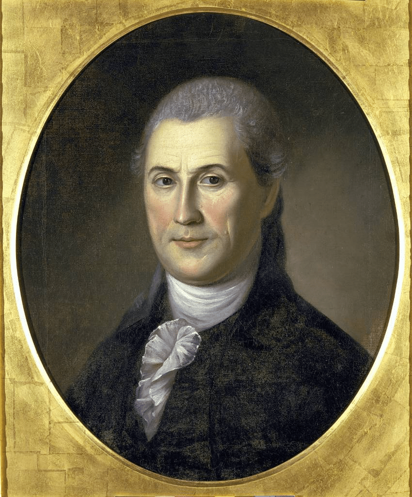 Ritratto di Samuel Huntington dipinto nel 1783 da Charles Willson Peale.