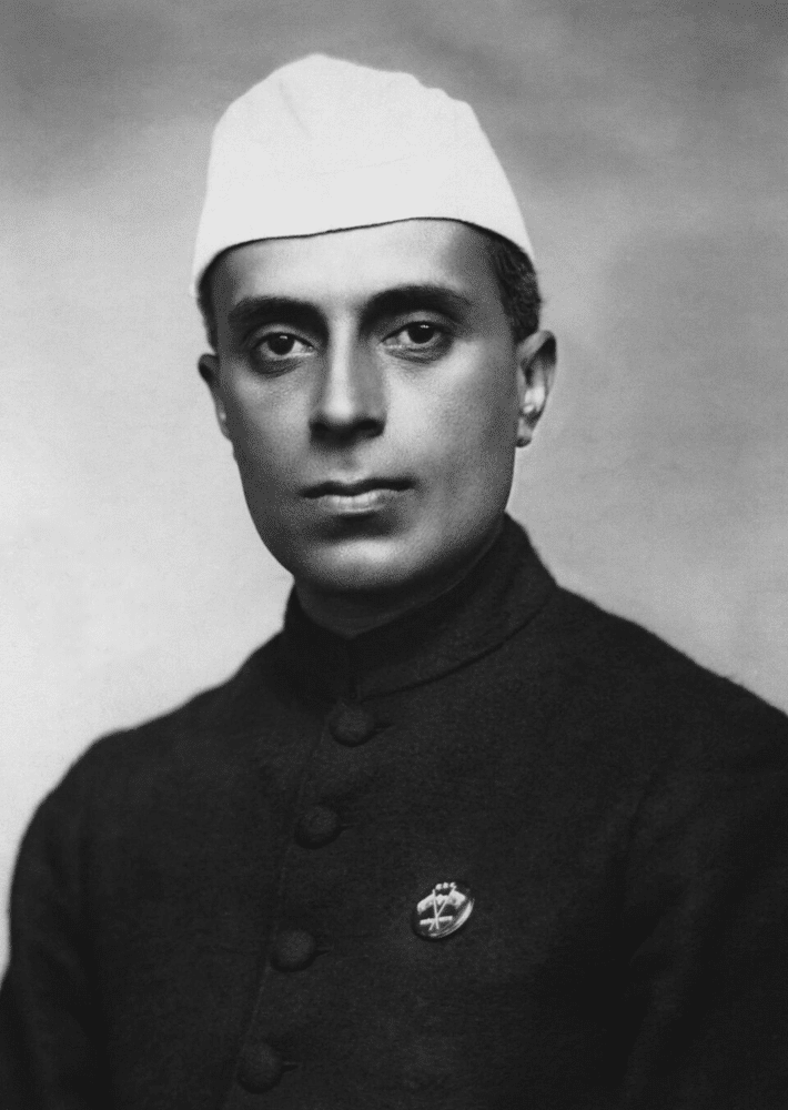 Jawaharlal Nehru in una foto del 1925.