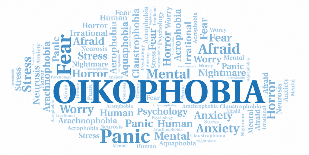 Nuvola di parole con in evodenza il termine "oikophobia"