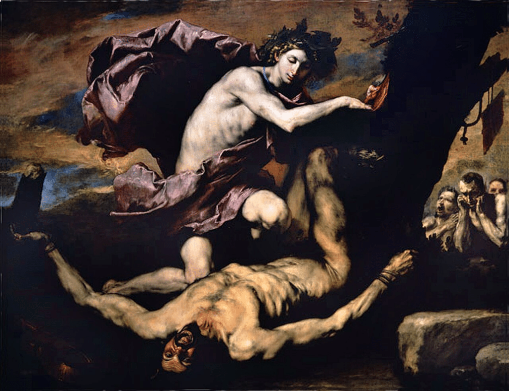 Apollo e Marsia - J. Ribera
