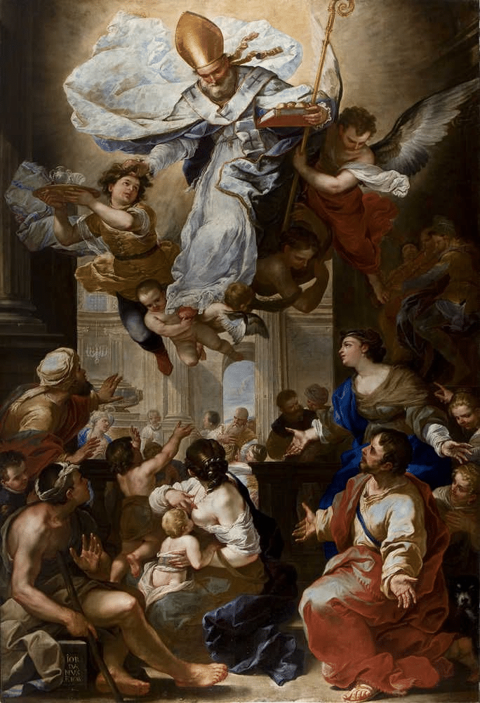 Miracolo di San Nicola – Chiesa di S. Brigida - Napoli