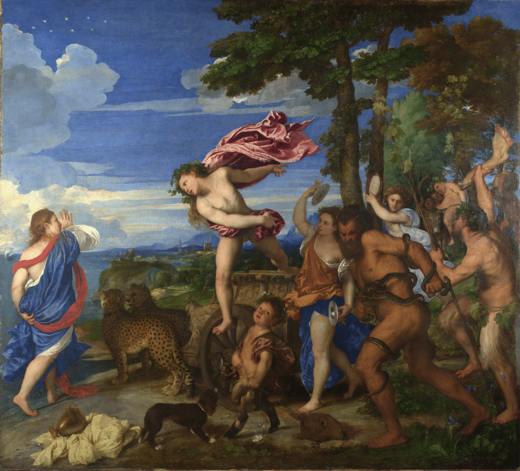 Bacco e Arianna - Tiziano