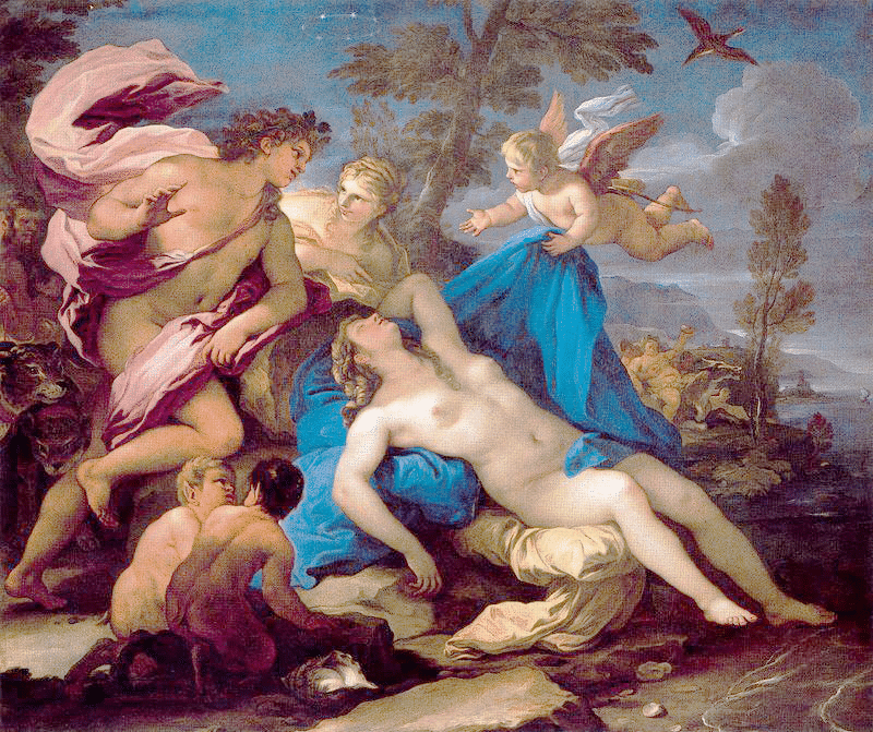 Bacco e Arianna - Luca Giordano