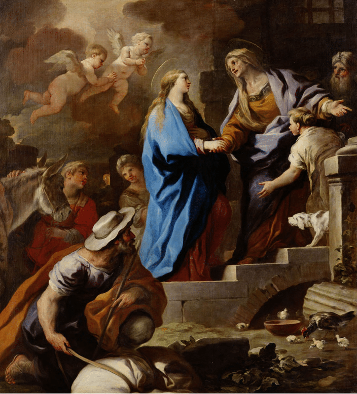 Visitazione della Vergine (1697) - Kunsthistorisches Museum, Vienna