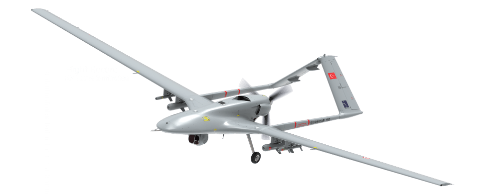 Il drone Bayraktar TB2 prodotto da Baykar