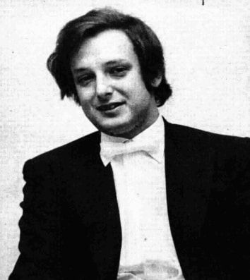 Ritratto del pianista Dino Ciani nel 1974.