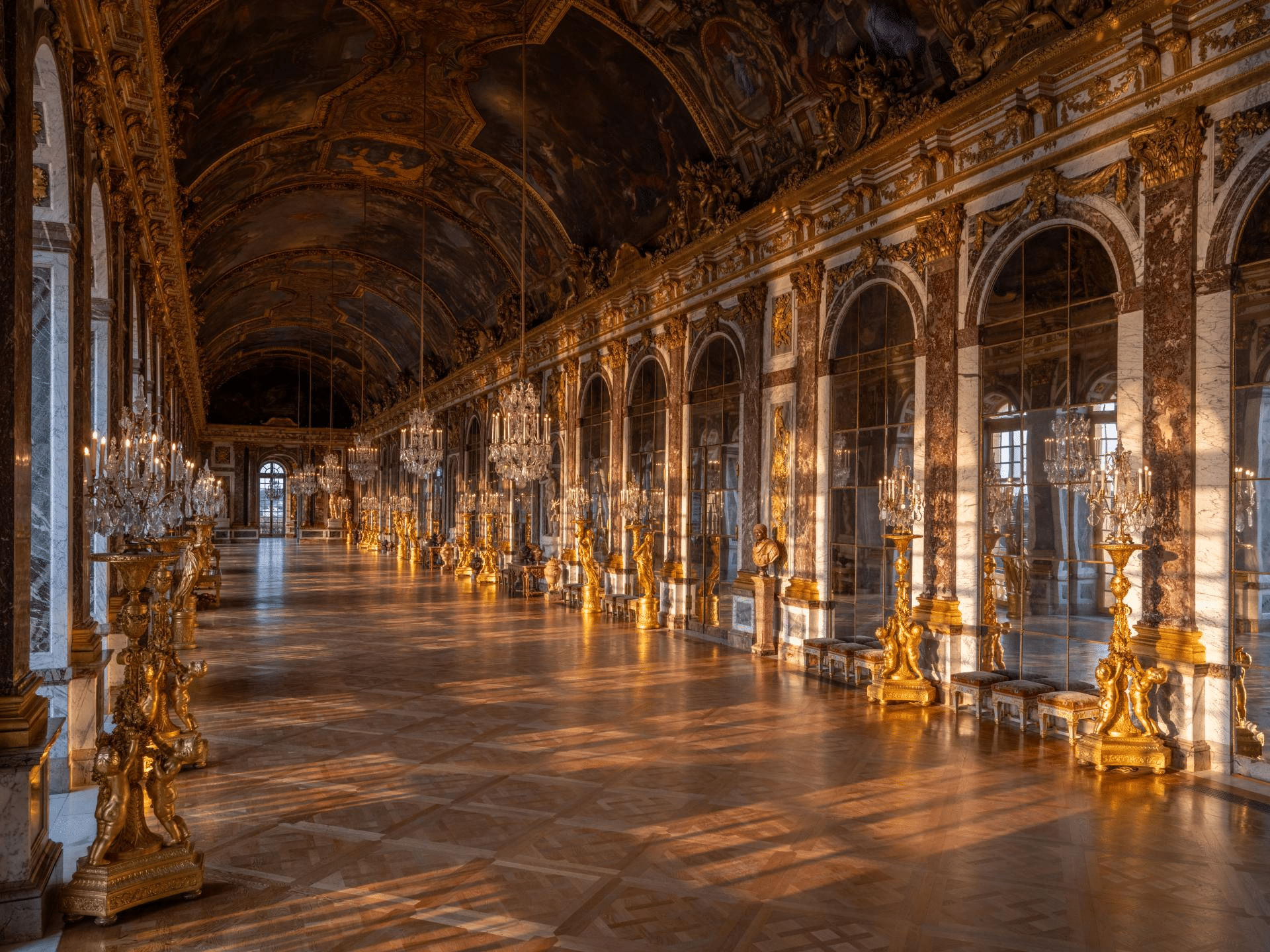 La Galleria degli specchi - Versailles
