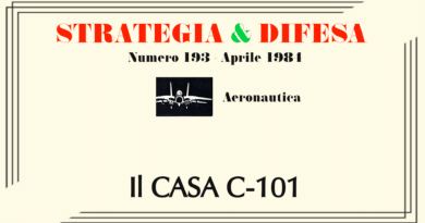 Copertina dell’articolo «Il CASA C-101», sezione Aeronautica di Strategia & Difesa
