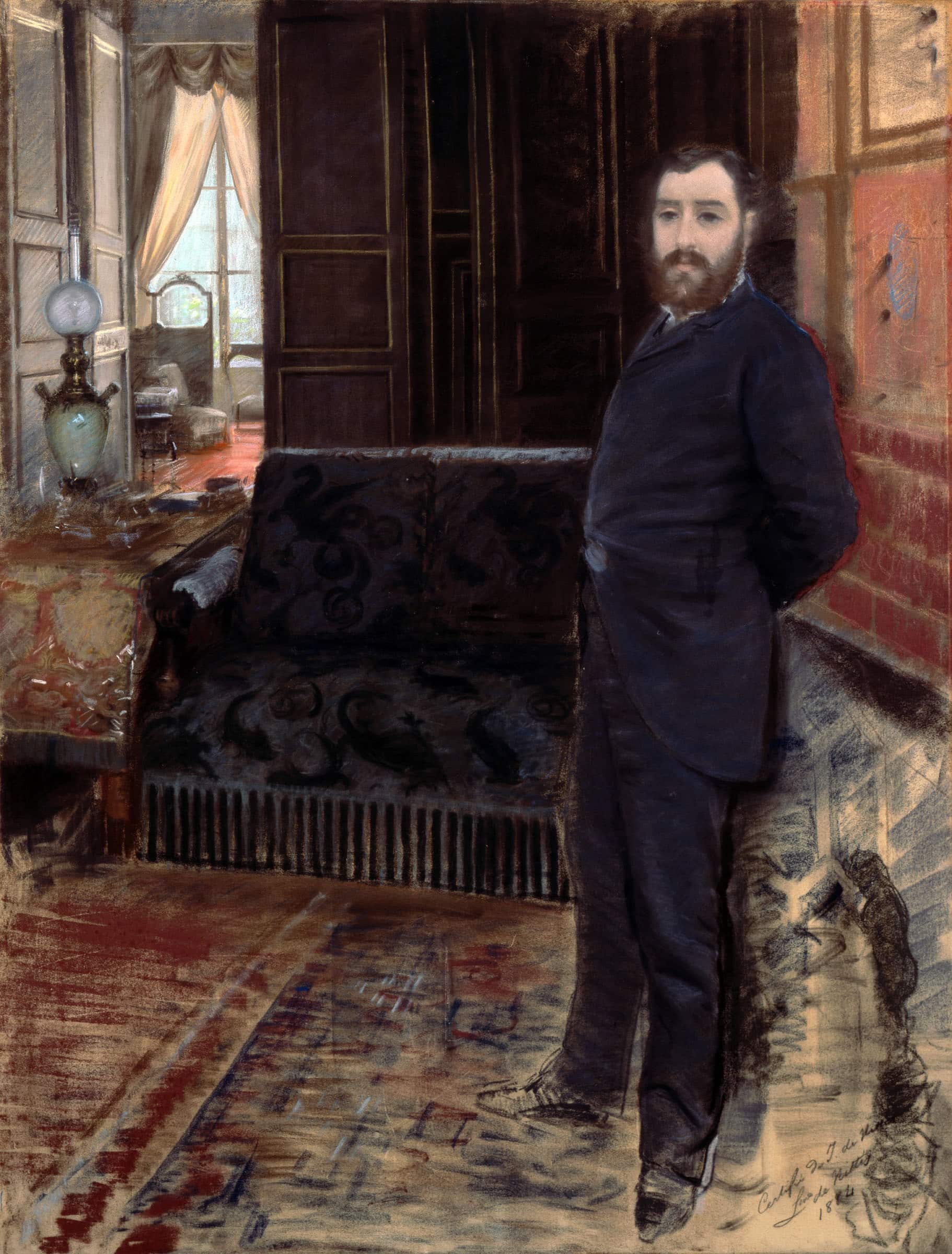 Giuseppe de Nittis, Autoritratto (1883–1884)