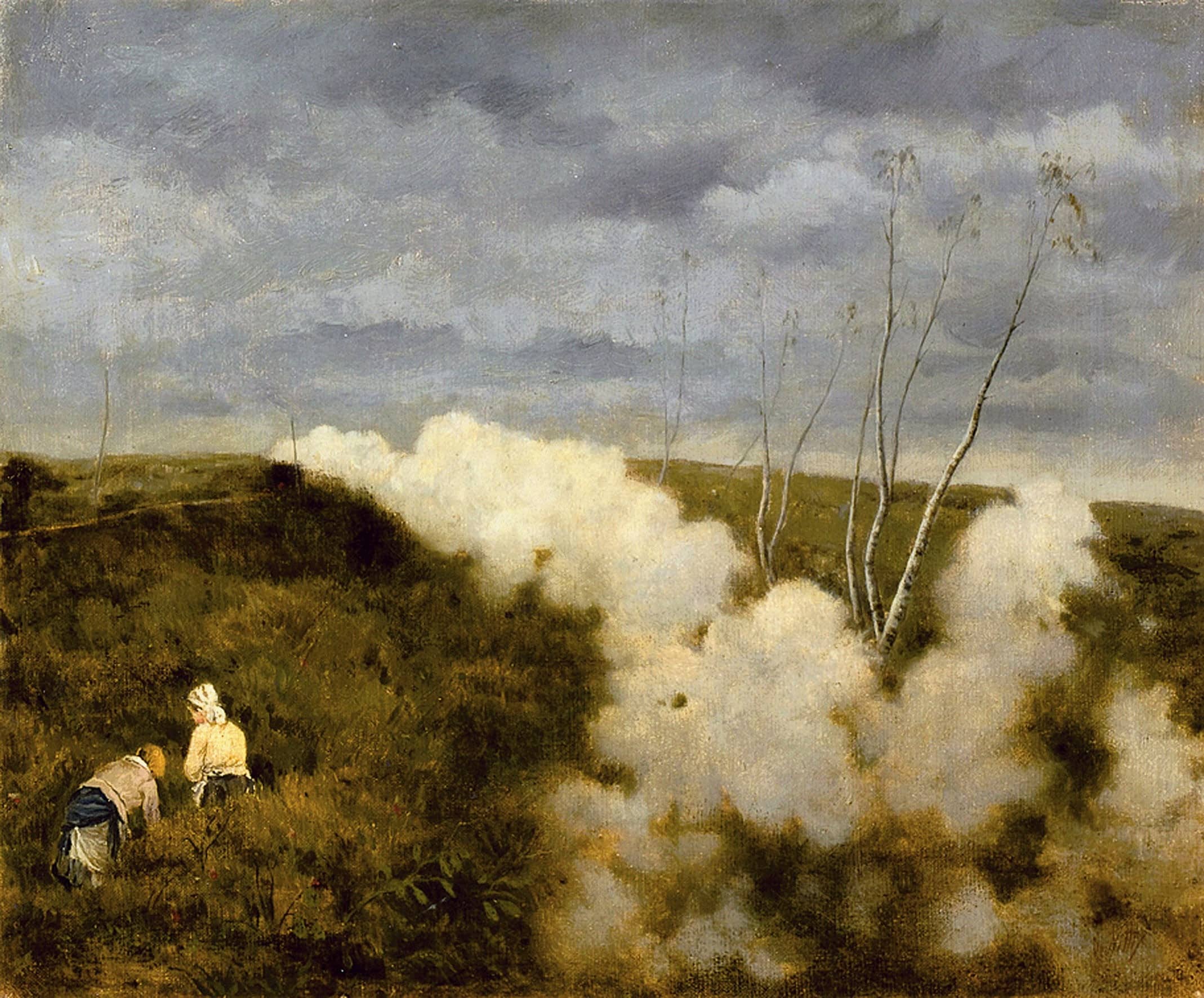 Giuseppe de Nittis, Passa il treno (1878)