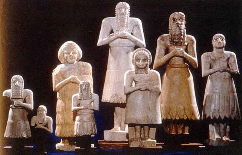 Statue votive di Tell Asmar