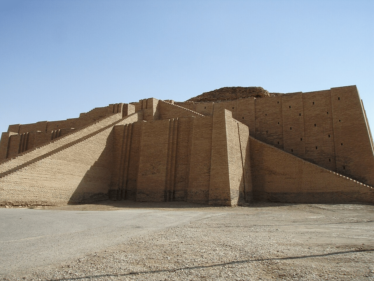 Resti della Ziggurat di Ur, nell’attuale Iraq